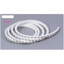 브러시 스트립 자체 접착 도어 창 씰링 3 미터/5 미터 홈 방음 방풍 개스킷, White_9mmX15mmX5M