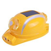 안전모 선풍기 사계절용 쿨링 공사장 통기성 하이바, 빨간색 Bluetooth 버전 8000