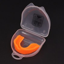 치아 가드 실리콘 보호대Bruxism 그라인딩 화이트닝 복싱 보호 마우스 트레이 쉐이핑, 08 Orange with Box