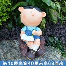야외 정원 대형 캐릭터 조각상 조형물 인형 모형 별장 테라스 카페 펜션 동물원 공원, M