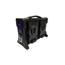 PROTECH 충전기 V 마운트 4CH 동시 배터리 DS-4 충전 대용량 리튬 이온 해외충전가능 단시간 NIPROS 간편 촬영 도구 기재 편리 휴대 가능, 상세페이지 참조