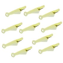 Fenrry 바늘 실꿰기 바느질 자수 플라스틱 와이어 루프 신속하게 DIY 공예 봉제 용품, Yellow+5PCS