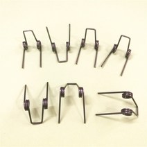 토션 스프링 압력 스프링 라인 직경 0.7mm 이중 비틀림 10 개, 한개옵션0