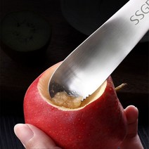 스텐 디저트 포크 이유식 서빙 스푼 아이스크림 요거트 과일 포크숟가락 4P