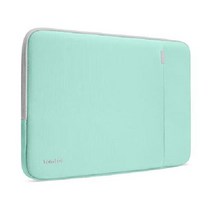 탐탁 tomtoc 360 태블릿 노트북 슬리브 포함 방수 케이스 11-16인치(9개 색상), Mint Blue