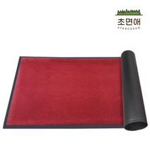 초면애 현관 먼지털이 수분제거 오션매트롤, 레드, 1개