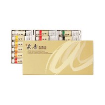 [코리아문구사] 알파 동양화물감(채향) 15ml 18색세트, 1