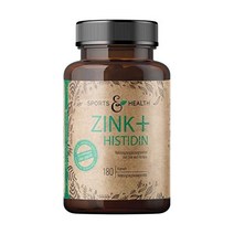 미세결정 셀룰로오스 없이 성을 가진 히스티딘 180개 캡슐 함유한 아연 +