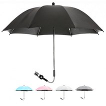 차박 그늘막 미니 비치 캠핑 우산 유모차 집게형 낚시 테라스 파라솔 야외, 핑크(지름75cm)