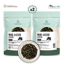 볶은 서리태 검정콩 검은콩 구운 약콩 볶음 콩 간식, 2개, 400g (1개)