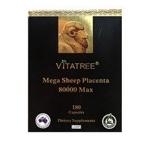 비타트리 호주양태반 메가플라센타 80000mg 6개월분 태반영양제, 2개, 180정