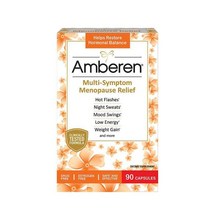 앰버런 여성 메노포즈 릴리프 90캡슐 1 팩 Amberen Multi-Symptom Menopause Relief
