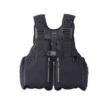 시마노 낚시 조끼 구명조끼 라이프자켓 VF-029U Fixed Floating Vest, Black