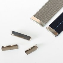 [펠트친구]가방끈 마감 끝도매(끝쇠)(6개)[1541], 38mm