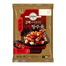 CJ 즉석식품 가족간식 고메 바삭쫄깃한 사천탕수육 밀키트 450g 1세트, 12세트