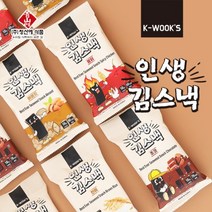 인생김스낵 18g (4종 선택-아몬드 현미 초코 불닭), 아몬드