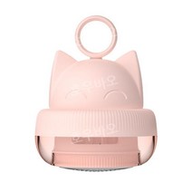 강아지 털갈이 미니 무선 청소기 휴대용 옷 침대 살균 개털 제거 반려동물, 핑크