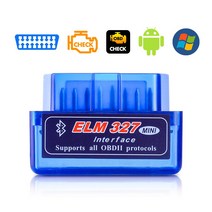 자동차 스캐너 진단 슈퍼 미니 ELM327 블루투스 전원 스위치 V2.1/V1.5 On/Off 버튼 OBD2 자동차 진단 도구, 한개옵션0