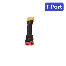 전기 자전거 배터리 접촉 XT60 Dullet T 포트 앤더슨 2 1 핀 커넥터 어댑터 스쿠터, 02 T Port