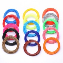 10M 1.75mm PLA 3d 프린터 펜 필라멘트 100M 또는 200M 3d 리필 3d 핸들 플라스틱 3D 펜 학교 드로잉 용품, 브라운