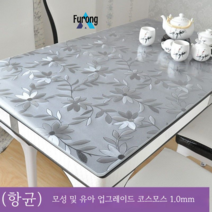 식탁 매트 테이블보 방수 방열 오일 워시드 투명 테이블보, 50*100cm, 업그레이드  색상 tianxiang 1.0mm