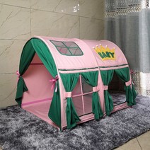 2층 침대 난방 텐트 벙커 이케아 쿠라 여자아이방꾸미기, A