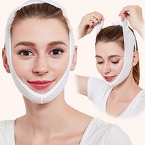 브이라인 페이스 요가 통풍 밴드 안면 얼굴 비대칭 교정 주걱턱 사각턱 광대축소 마스크