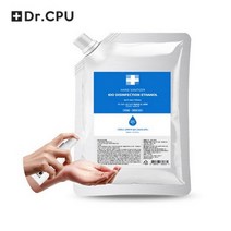 Dr.CPU 이도 손 소독제 스프레이 액상 리필 파우치 500ml 손소독제, 9개