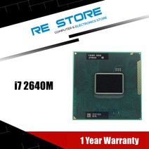 I7-8700K 인텔 i7 2640M SR03R 2.8GHz 듀얼 코어 4MB 캐시 TDP 35W 32nm 노트북 CPU 소켓 G2 프로세서, 한개옵션0