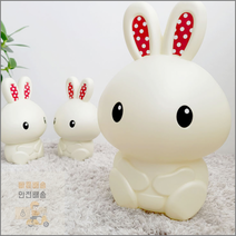 토끼 저금통 특대 팬시토끼 저금통 인테리어 소품, 단품, 단품