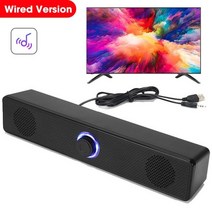 ai 스피커 4d 컴퓨터 바 스테레오 사운드 서브우퍼 블루투스 macbook 노트북 노트북 pc 음악 플레이어 유선, 유선 스피커