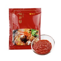 해울찬 얼큰한 매운탕 양념 70g 1봉 / 소스 / 찌개 / 낚시용 / 캠핑용 / 소포장