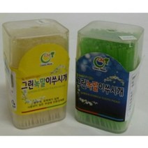 녹말이쑤시개 사각 1 케이스 300개입 1박스 100케이스 1box 구매 원할 시 개수 100개 입력하세요, 1개