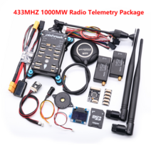 Pixhawk RC 드론 비행 컨트롤러 4 PIX 2.4.8 32 비트 오토 파일럿 4G SD 메모리 카드 안전 장치 버저 PPM I2C, 24 433V5 1000MW Package
