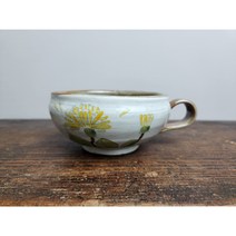 도자기 홍차 라떼 쌍화 한방 찻잔 커피잔, 4.노란 민들레, 20