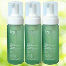 피부 보습력 개선 제주온 풋귤 모닝 버블클렌저 150ml x 3개