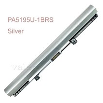 노트북부품 PA5195U1BRS 배터리 Toshiba Satellite pro C50 C55DB L50 L50B C50B L55DB L55B L50tB S55tB, [01] Silver, [01] 2501  3000 MAh