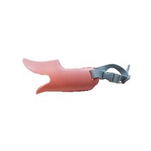댕댕이 입마개 애완용품 오리 반려견 산책 실리콘 에티켓 머즐 애견용품 포메, L