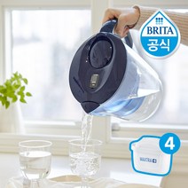 브리타 마렐라XL 3.5L 블루 +필터 4개월분(기본구성필터포함), 마렐라XL 3.5L 블루 +필터 4개월분