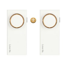 USB 충전식 미니 냉장고 탈취기 가정용 살균청정기, 1+1(화이트+화이트)