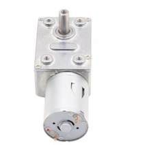 리버스 고출력 jgy 370 자동 잠금 저소음 축 소형 Dc 마이크로 전기 드라이브 웜 기어 모터 12V 24V 윈치 용, 6