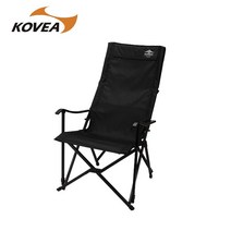 코베아 롱 릴렉스체어 KECO9CA 캠핑의자, 블랙