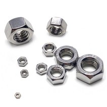 스텐 육각 너트 sus304 M2 M2.5 M3 M4 M5 M6 M8 M10 M12 3/8 1/2 볼트고정 개당판매, 스텐 육각너트 3/8(삼부)