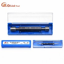 테이퍼게이지 1+1 볼트 피치 각도 마킹 틈새 나사 플러그 게이지 M1 M2 M4 M6 M7 M8 M2.2 M3 M5 M9 M11M12M13M, 04 M1.4X0.3 6H