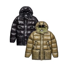 CP COMPANY 씨피 컴퍼니 고글 후디 덕다운 패딩점퍼 09CMOW067A 005791A