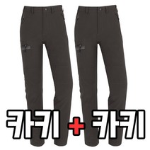 늑대와여우 1+1원플러스원 여름작업복바지 아웃도어하의 기능성 쿨론 작업용팬츠