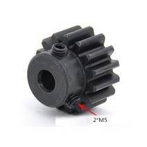 마이터기어 담금질 스퍼 기어 피니언 1.5M 25T 톱니 모드 너비 12mm 보어 6-15mm 오른쪽 메이저 cnc 랙 전, 01 25 Teeth_07 14mm