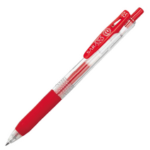 제브라 사라사 클립 0.5mm 38가지 색상, 레드, 1개
