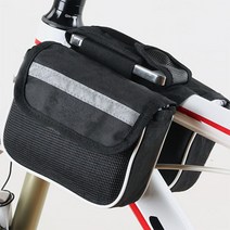 자전거용 듀얼 수납 가방 스마트폰 배터리 소품 탑튜브 프레임 가방