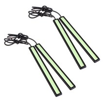4x84 LED 슈퍼 밝은 COB 자동차 빛 DRL 안개 운전 램프 방수 12V 6W 아이스 블루, [01] Ice blue